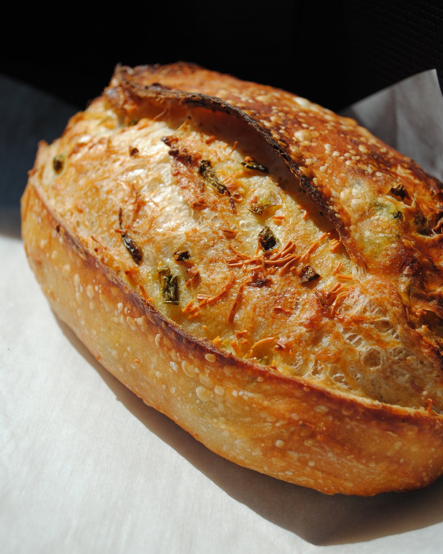 Jalapeño Cheddar Sourdough